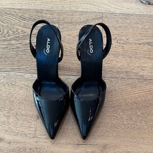 Aldo Sleek Black Women's Heels